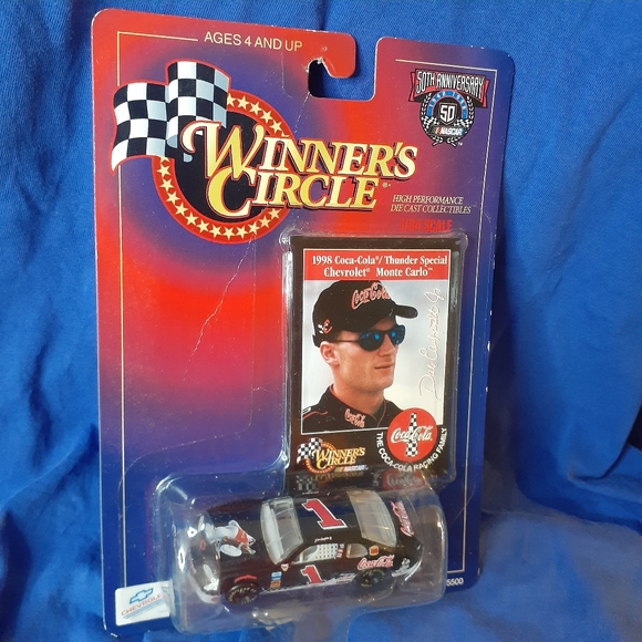 #1 Dale Earnhardt Jr CocaCola Chevy Monte Winners Circle 1998 12.50 🇨🇦Ship - Picture 9 of 16